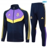 Chaqueta Chandal Real Madrid 2024/25 Azul marino
