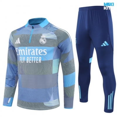 Chandal Real Madrid 2025/26 Azul claro/Blanco