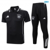Camiseta futbol Polo Alemania 2025/26 negro/Blanco