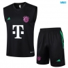 Camiseta futbol Entrenamiento Sin Mangas Bayern Munich + Pantalón Corto 2024/25 negro