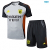 Camiseta futbol Benfica + Pantalón Corto 2025/26 Gris/negro/Naranja