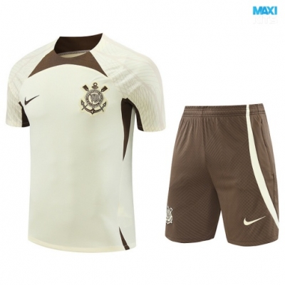 Camiseta futbol Corinthians + Pantalón Corto 2024/25 Blanco