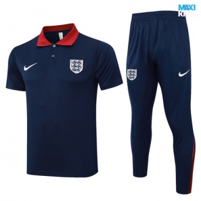 Camiseta futbol Polo Inglaterra 2024/25 Azul marino