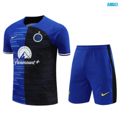 Camiseta futbol Inter Milan + Pantalón Corto 2024/25 azul