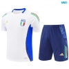 Camiseta futbol Italia + Pantalón Corto 2024/25 Blanco
