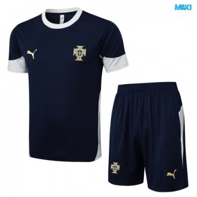 Camiseta futbol Portugal + Pantalón Corto 2025/26 Azul marino/Blanco