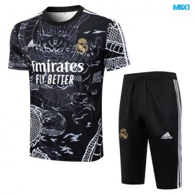 Camiseta futbol Real Madrid + Pantalón Corto 2024/25 negro
