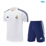 Camiseta futbol Real Madrid + Pantalón Corto 2025/26 Blanco/Azul marino
