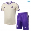 Camiseta futbol Real Madrid + Pantalón Corto 2025/26 albaricoque/Violeta