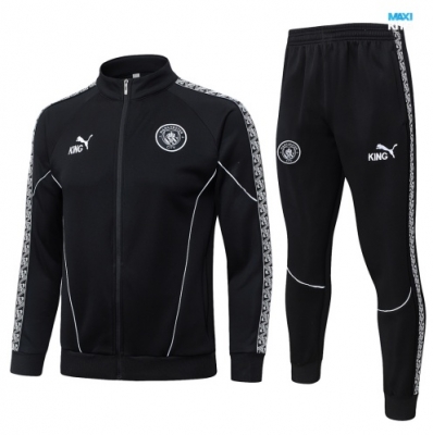 maxikits Chaqueta Chándal fútbol Manchester City Niño 2026/27 Negro k261