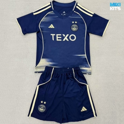 Camiseta futbol Aberdeen FC Niño Segunda 2025/26