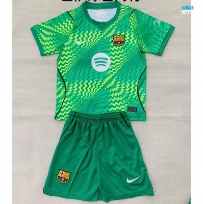 maxikits Camisetas de futbol Barcelona Niño Portero verde 2026/27