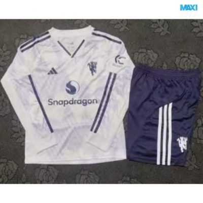 Camiseta futbol Manchester United Niño Segunda Manga Larga 2025/26