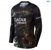 Camiseta futbol PSG Especial Manga Larga Negro 2025/26