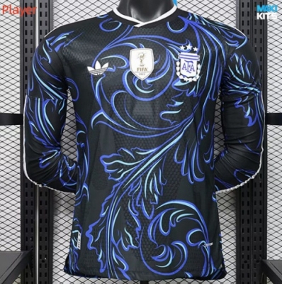 Camiseta de fútbol Versión Player Argentina Segunda Manga Larga 2026/27