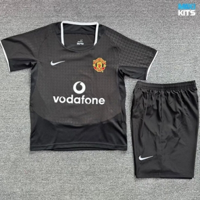 Camiseta futbol Retro Manchester United Niño Segunda 2003-04