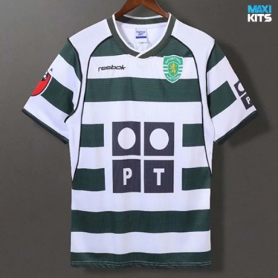 Camiseta futbol Retro Sporting Lisbon Primera 2001-03