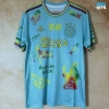 Camiseta futbol Ajax light Azul Tablero de graffiti 2025/26