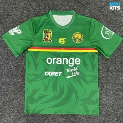 Camiseta futbol Camerun Training Verde 2025/26