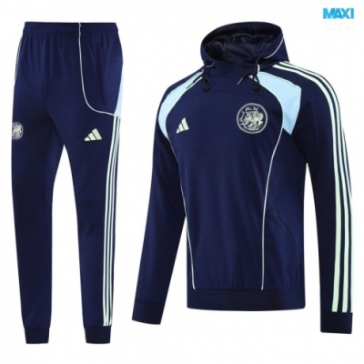 Chaqueta Chandal Con Capucha Ajax 2025/26 Azul marino