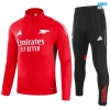 Chandal Arsenal 2025/26 rojo/negro/Blanco