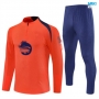 Chandal Barcelona 2025/26 Naranja/Azul marino
