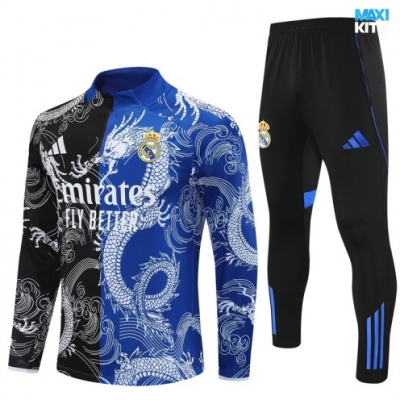 Chandal Real Madrid Niño 2025/26 negro/Azul