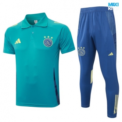 Camiseta futbol Polo Ajax 2024/25 Azul