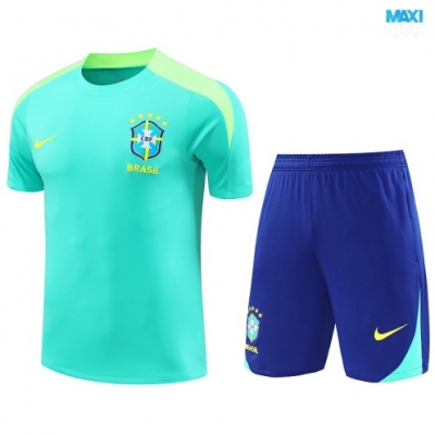 Camiseta futbol Brasil + Pantalón Corto 2024/25 azul claro