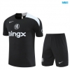 Camiseta futbol Chelsea + Pantalón Corto 2025/26 negro/Blanco