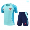 Camiseta futbol Flamengo Niño + Pantalón Corto 2025/26 Azul claro/verde