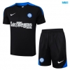 Camiseta futbol Inter Milan + Pantalón Corto 2024/25 negro