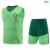 Camiseta futbol Entrenamiento Sin Mangas Palmeiras + Pantalón Corto 2024/25 verde claro