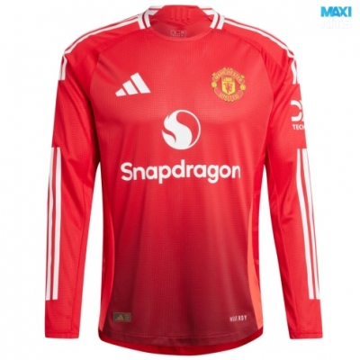 Camiseta futbol Manchester United Primera Manga Larga 2024/25