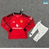 Camiseta futbol Manchester United Niño Primera Manga Larga 2025/26