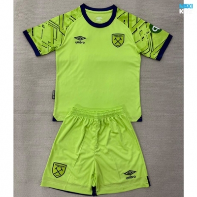 Camiseta futbol West Ham United Niño Portero verde 2025/26