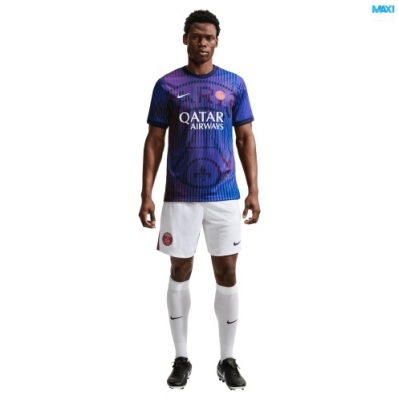 Maxikits Hacer Camiseta de futbol PSG Extérieur Pre-Match Dri-FIT Azul 2026/27 por mayor