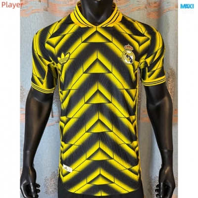 Camiseta futbol Versión Player Real Madrid amarillo 2025/26