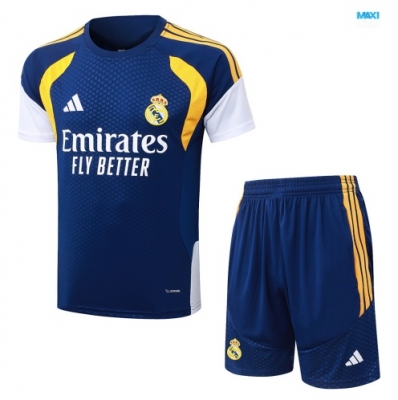 maxikits Camisetas de futbol Real Madrid + Pantalón Corto 2026/27 Azul marino
