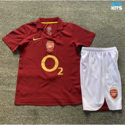 Camiseta futbol Retro Arsenal Niño Primera 2005-06