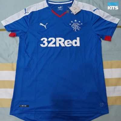 Camiseta futbol Retro Glasgow Rangers Primera 2015-16