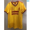 Camiseta futbol Retro Liverpool Segunda Amarillo 1985-1986