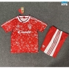 Camiseta futbol Retro Liverpool Niño Primera 1989-91