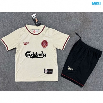 Camiseta futbol Retro Liverpool Niño Segunda 1996-97