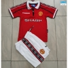 Camiseta futbol Retro Manchester United Niño Primera 1998-99