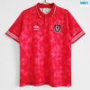 Camiseta futbol Retro Wales Primera 1990-92