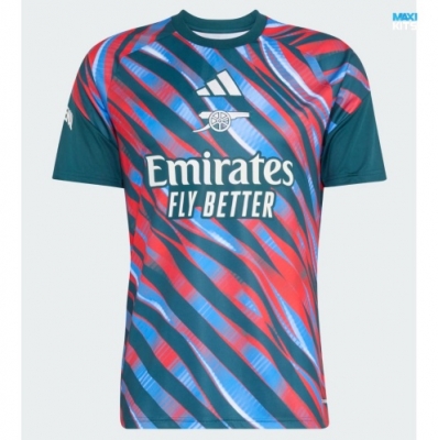maxikits Camiseta futbol Arsenal Pre-Match Rojo/azul ciel 2026/27