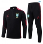maxikits Chándal fútbol Brasil 2026/27 Negro/Rojo k62
