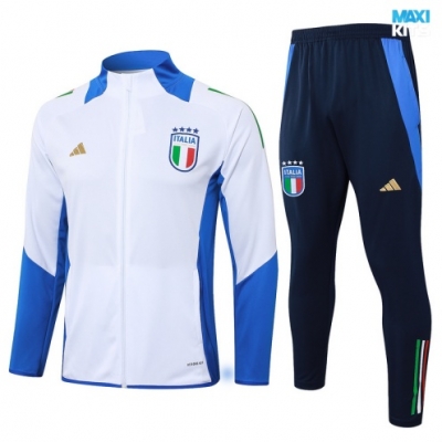 Chaqueta Chandal Italia 2024/25 Blanco