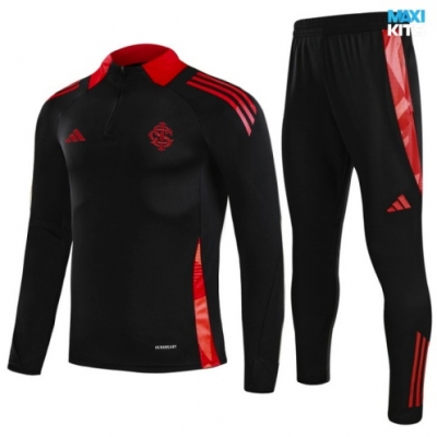 Chandal SC Internacional Niño 2025/26 negro/rojo